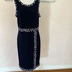 Michael Kors navy blue dress. Size L. New without tags.